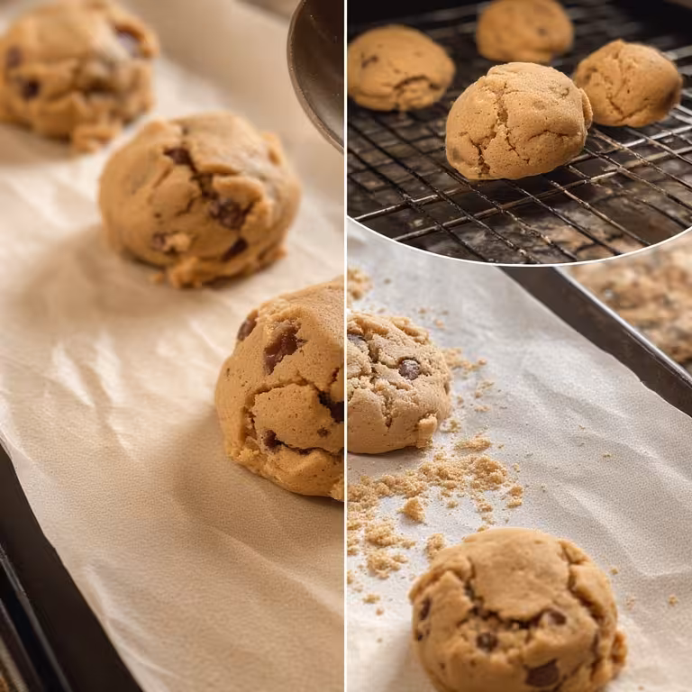 Baking Healthy Chocolate Breakfast Cookies step