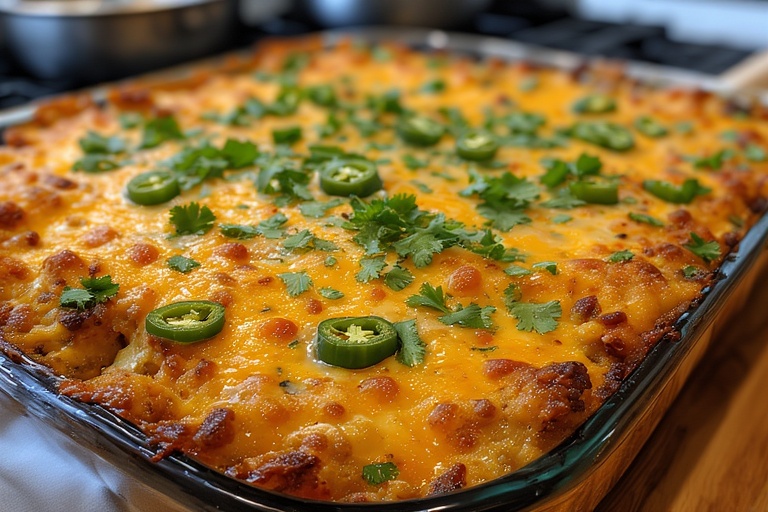 best tex mex casserole recipes baked with cheese and toppings