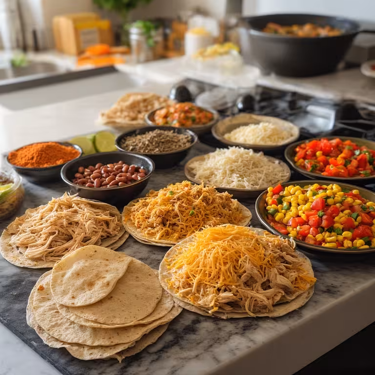 ingredients for best tex mex chicken casserole recipe